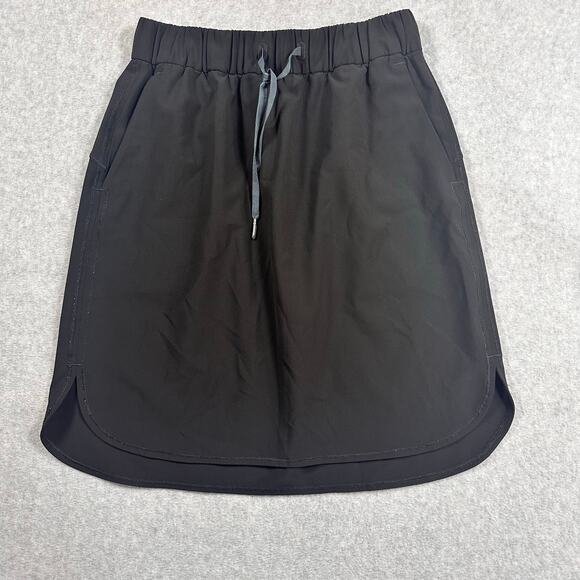 Lululemon On the Fly Skirt Size 6 Black - Picture 3 of 10